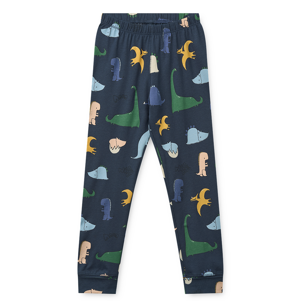 Liewood Schlafanzug Set 'Wilhelm' Dino Roar/Classic Navy