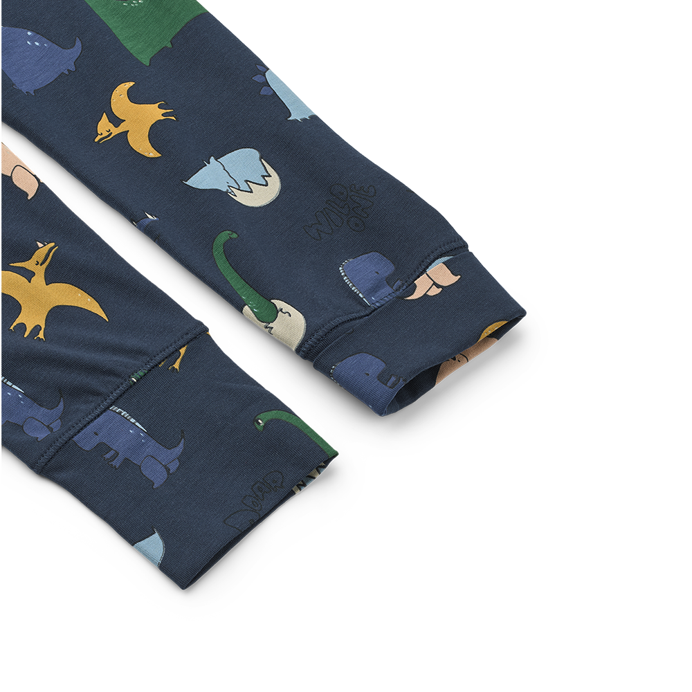 Liewood Schlafanzug Set 'Wilhelm' Dino Roar/Classic Navy
