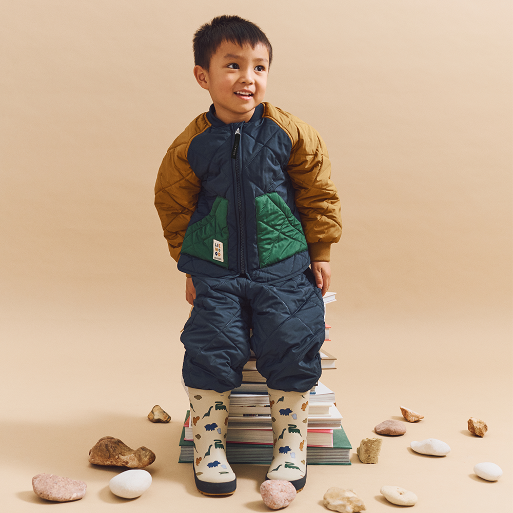 Liewood  Thermojacke 'Zella'  Classic Navy Multi mix - Online MY SNOWFLAKE