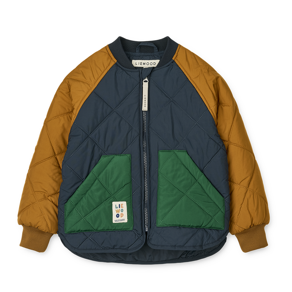 Liewood  Thermojacke 'Zella'  Classic Navy Multi mix - Online MY SNOWFLAKE