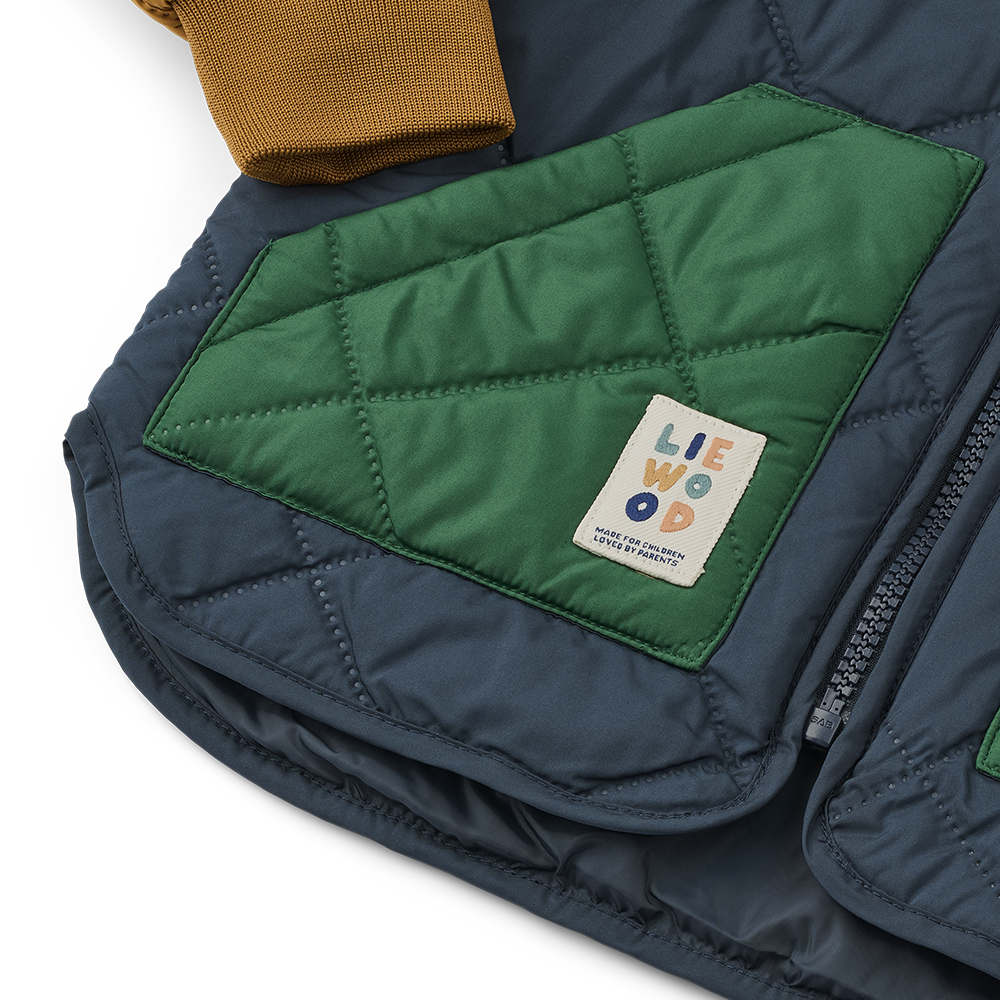 Liewood Thermo Jacket/Pants Set 'Zella' Classic Navy Multi Mix