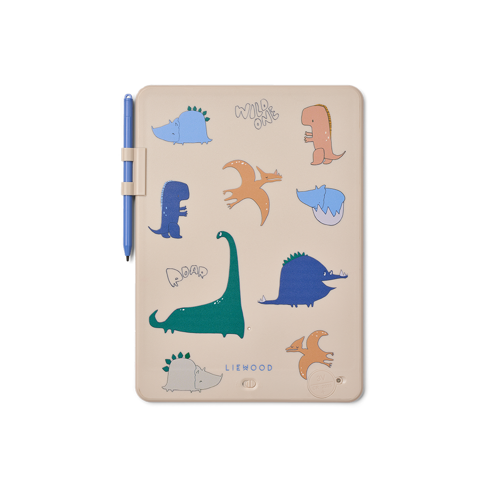 Liewood Magisches LCD-Maltablet 'Zora' Dino Roar/Sandy