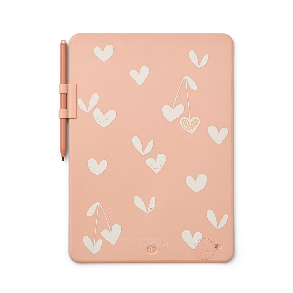 Liewood Magisches LCD-Maltablet 'Zora' Sweethearts/Pale Tuscany - Online MY SNOWFLAKE