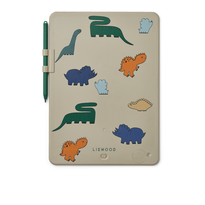 Liewood Magisches LCD-Maltablet 'Zora' Dinosaurs/Mist