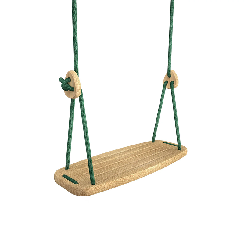 Lillagunga Kinderschaukel 'Classic' Eiche/Grün