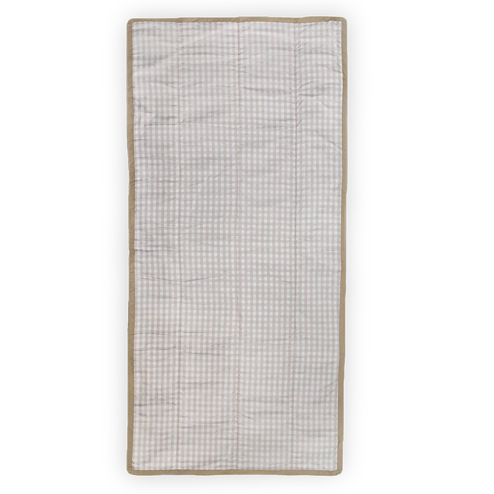 Little Unicorn  Picknickdecke Extra Big  'Buffalo Check' Beige