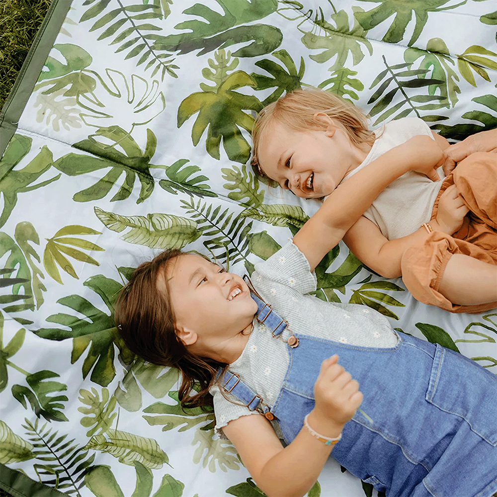 Little Unicorn  Picknickdecke  Tropical Leaf - Online MY SNOWFLAKE