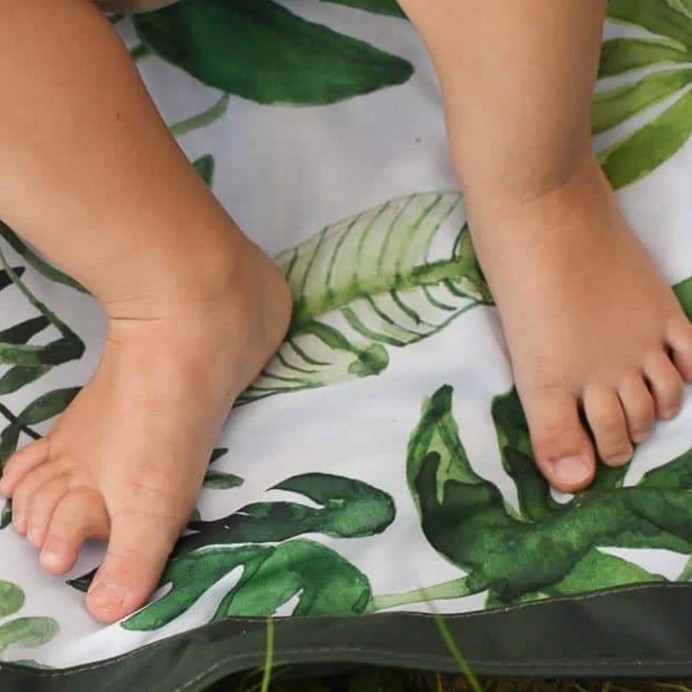 Little Unicorn  Picknickdecke  Tropical Leaf - Online MY SNOWFLAKE
