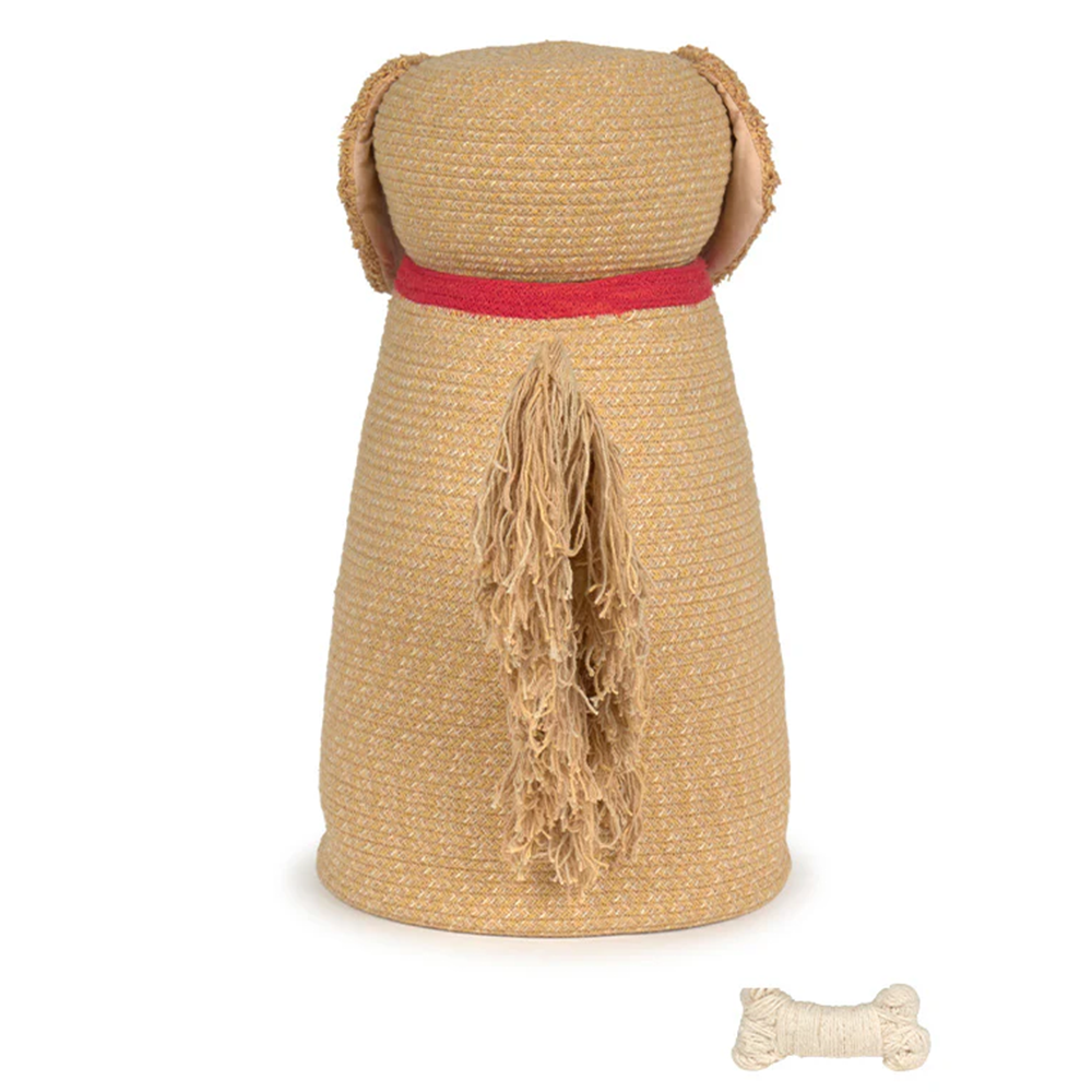 Lorena Canals Aufbewahrungskorb 'Dog Luna' Honey