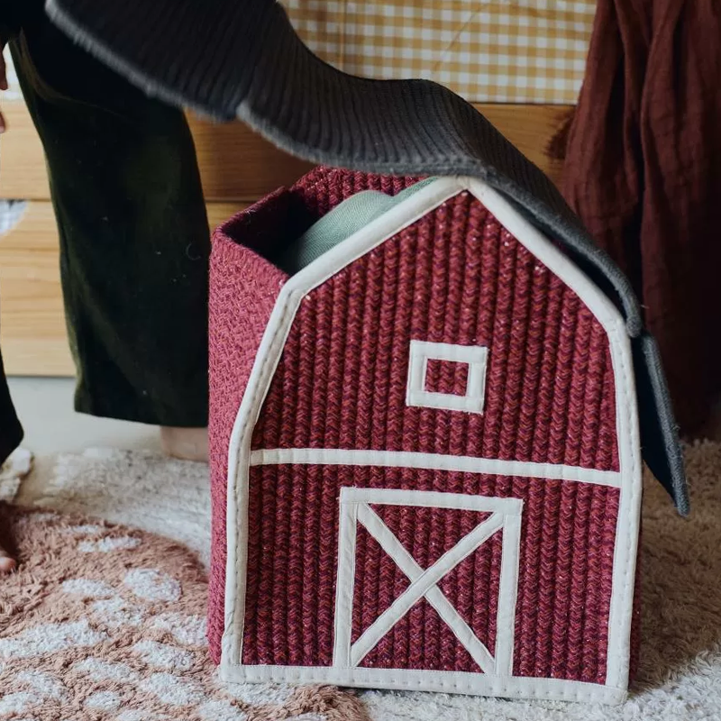 Panier de rangement Lorena Canals 'Farmhouse' Red