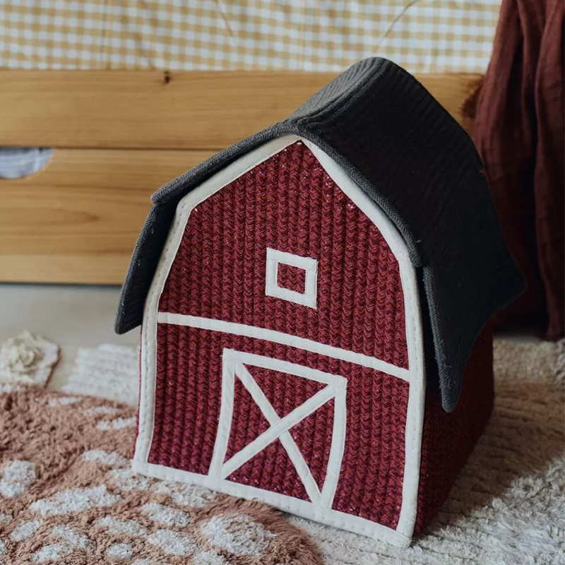 Panier de rangement Lorena Canals 'Farmhouse' Red