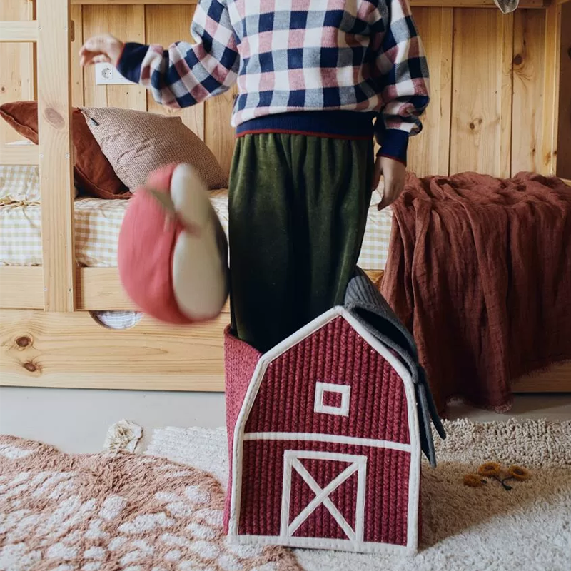 Panier de rangement Lorena Canals 'Farmhouse' Red