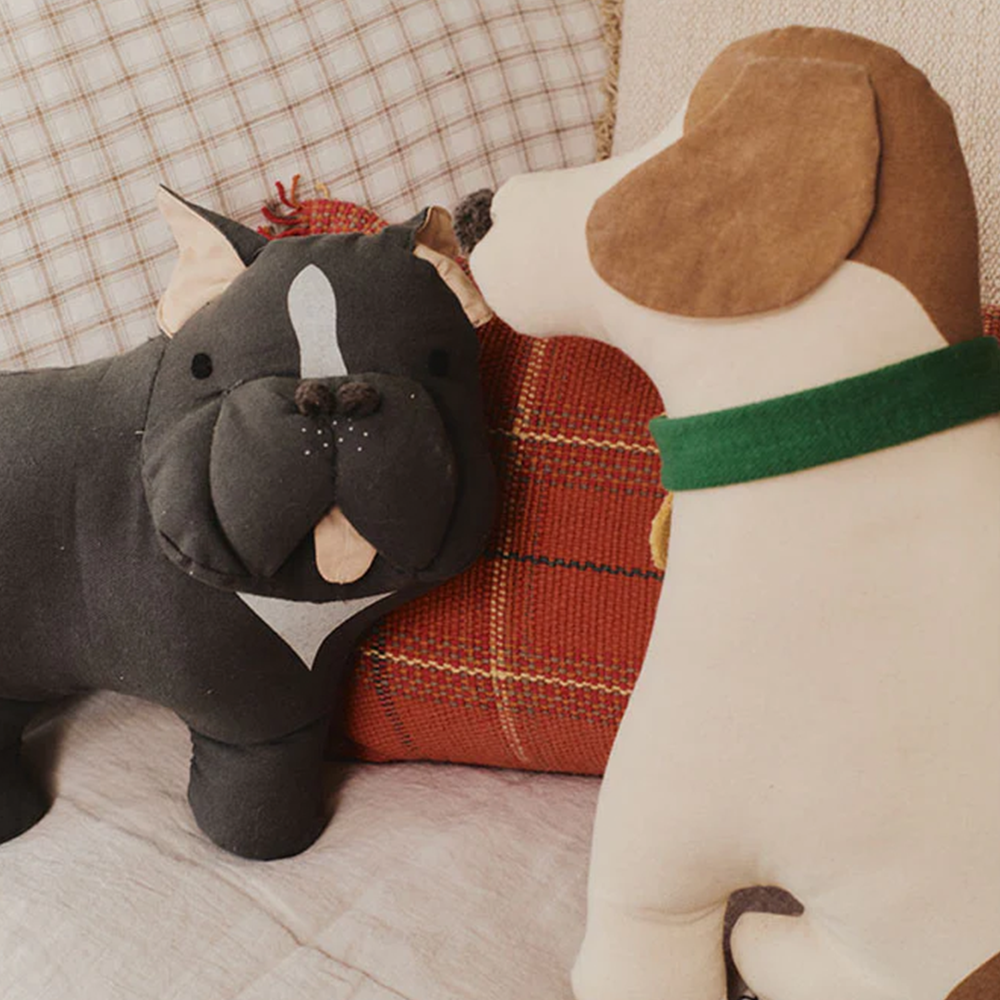 Lorena Canals Kissen 'Jimmy' Dark Grey