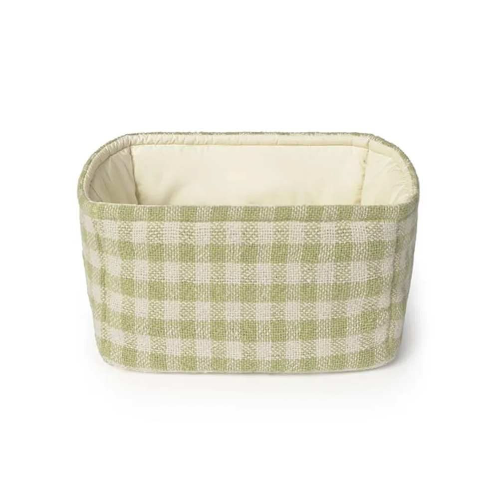 Lorena Canals Aufbewahrungskorb 'Vichy' Matcha