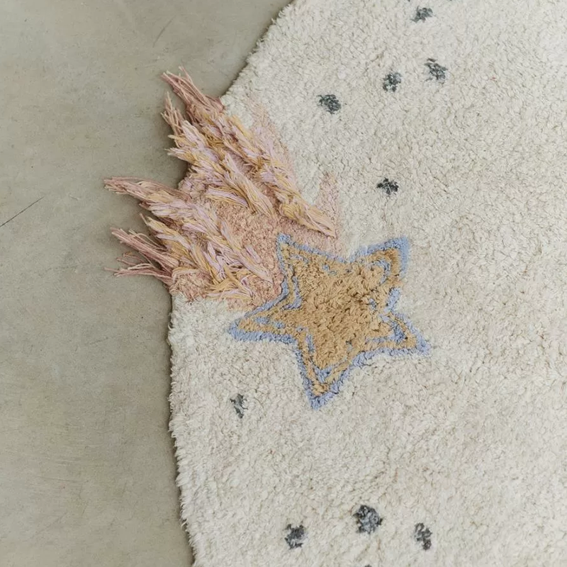 Lorena Canals Washable Cotton Rug 'Interstellar Journey'