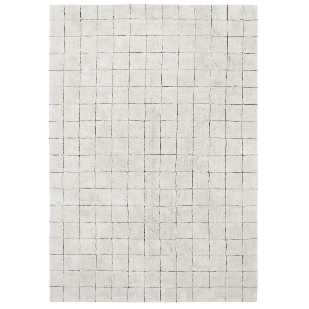 Tapis lavable en coton Lorena Canals 'Mosaic' Natural