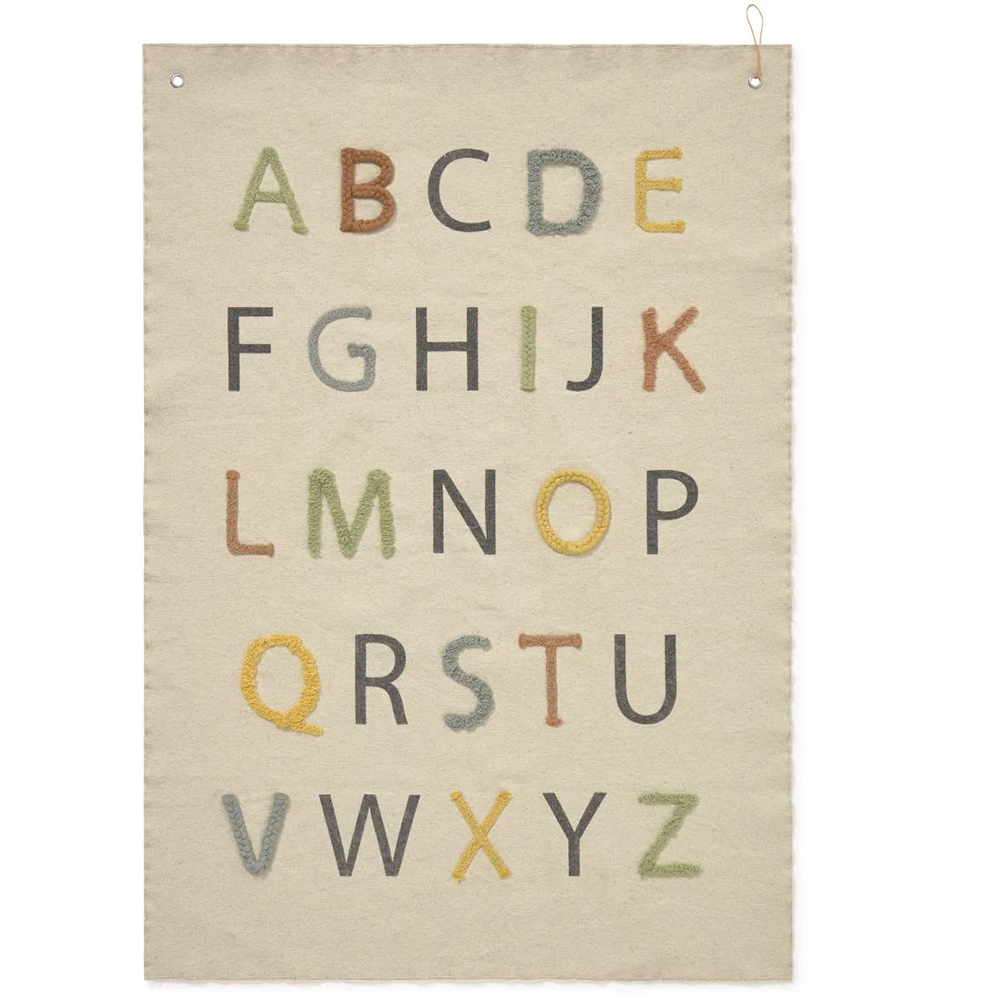 Lorena Canals Wandteppich 'Color' ABC