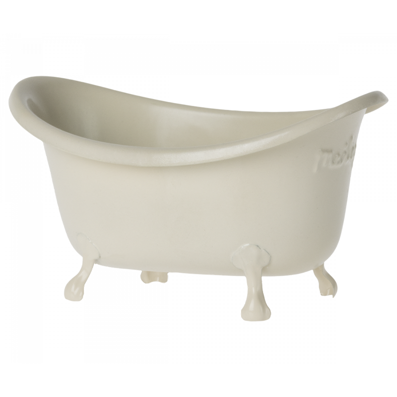 Badewanne aus Metall im Vintage-Stil für Maileg Mäuse.