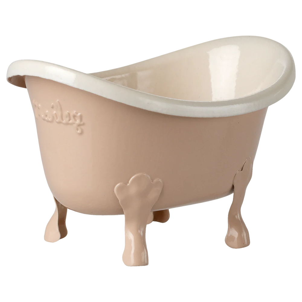 Baignoire Maileg Souris Rose