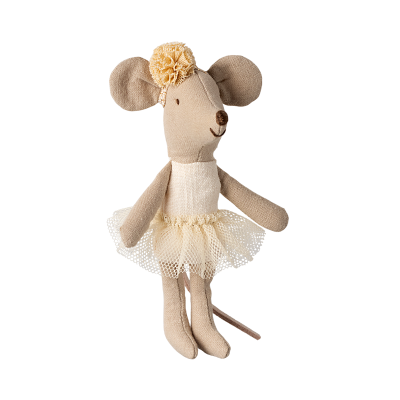 Maileg Ballerina Maus Kleine Schwester Off White - Online MY SNOWFLAKE