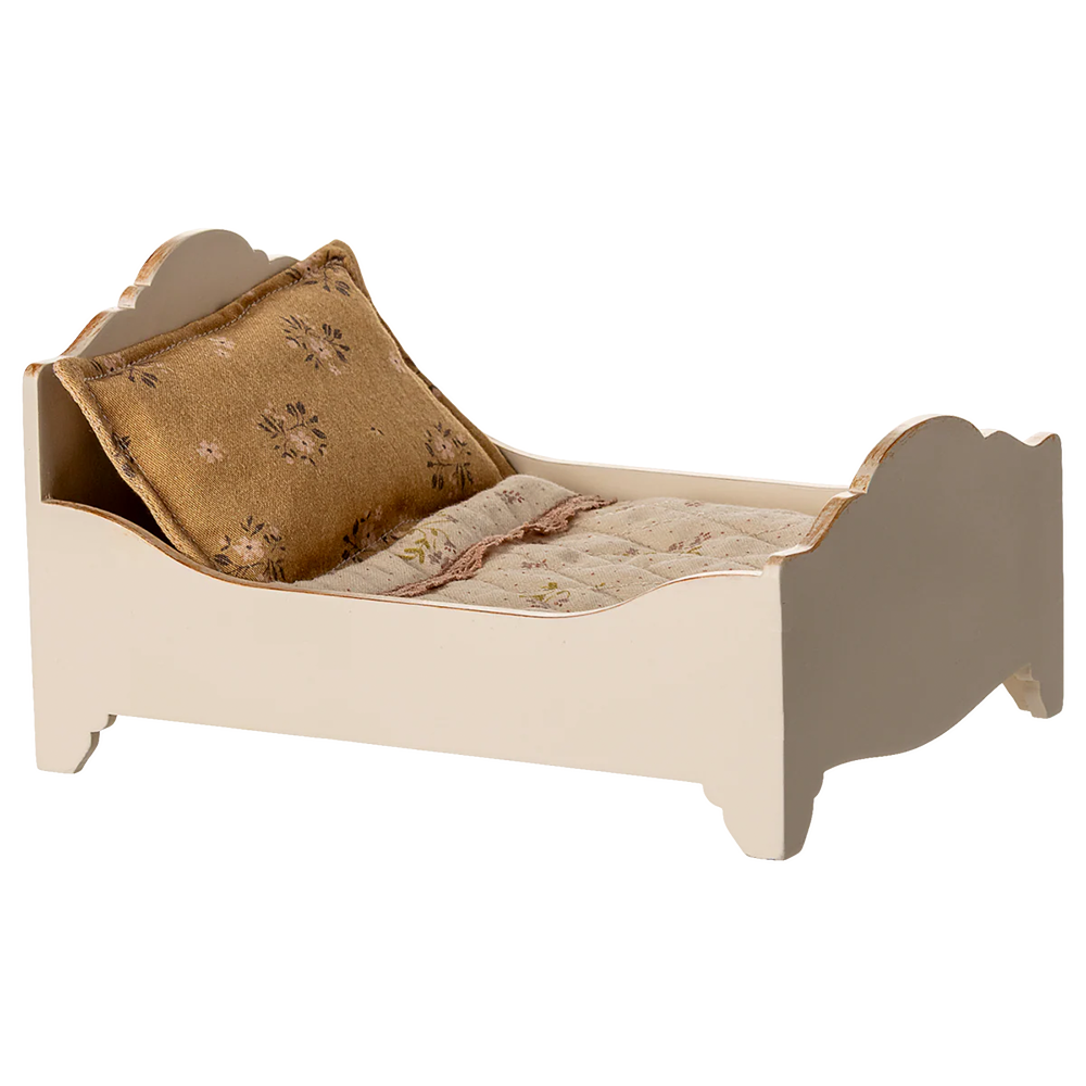 Maileg Bett 'Maus'  Off White