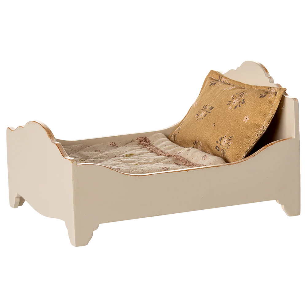 Maileg Bett 'Maus'  Off White
