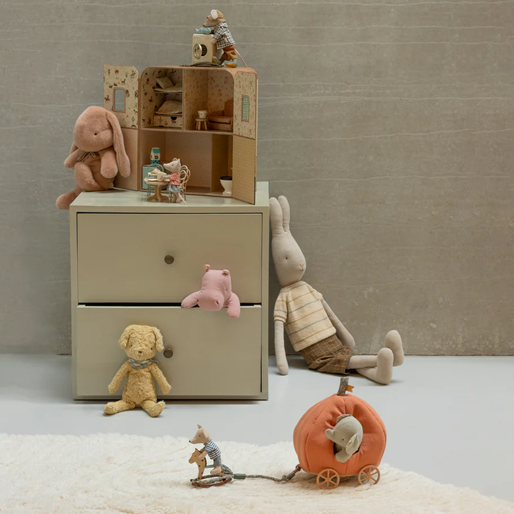 Maileg Safari Friends 'Elephant' Mini Iron Grey