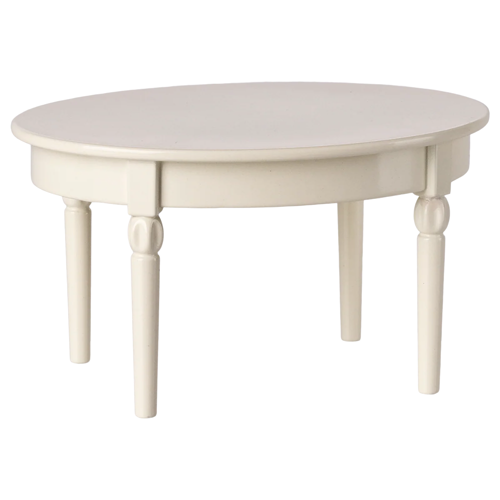 Table à manger vintage Maileg « Souris » Crème