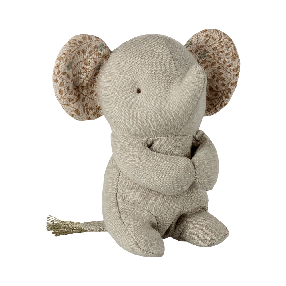 Maileg Lullaby Friends 'Elephant' Mini Iron Grey
