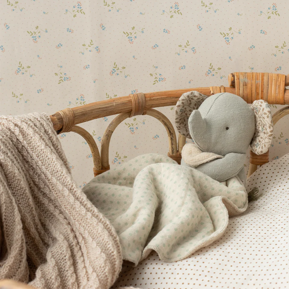 Maileg Lullaby Friends 'Elephant' Mini Iron Grey