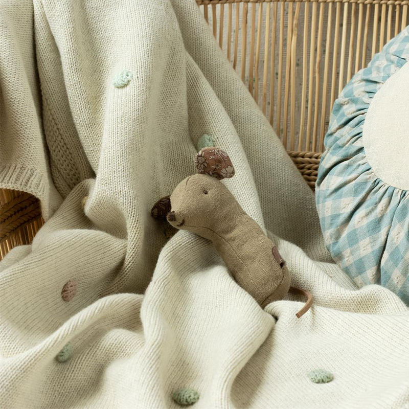 Maileg 'Lullaby Friends' Maus Rassel Light Umber - Online MY SNOWFLAKE