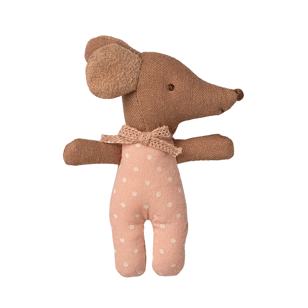 Maileg  Babymaus 'Sleepy Wakey' in Streichholzschachtel Rose