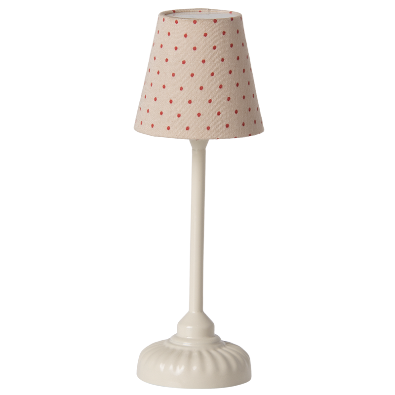 Lampadaire Vintage Maileg 'Souris' Sable