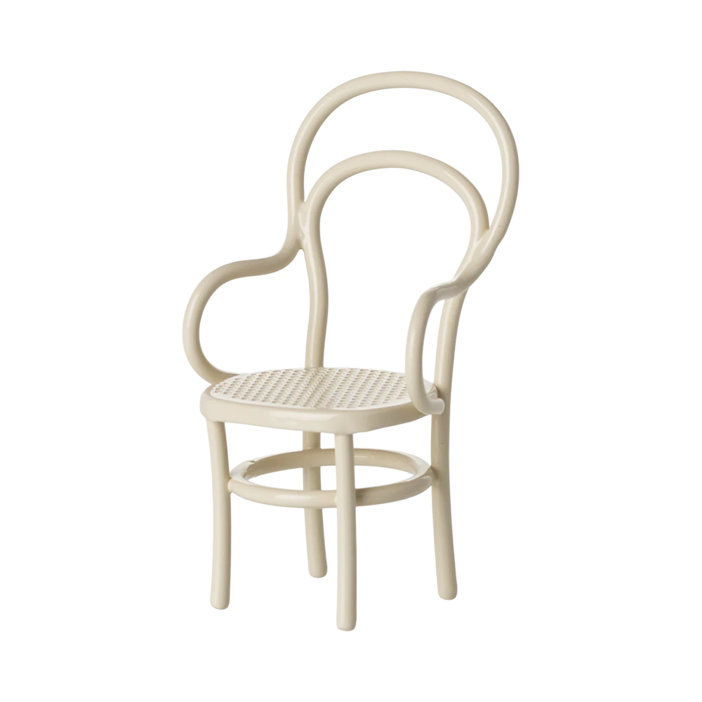 Maileg Chaise Vintage 'Souris' Blanc cassé