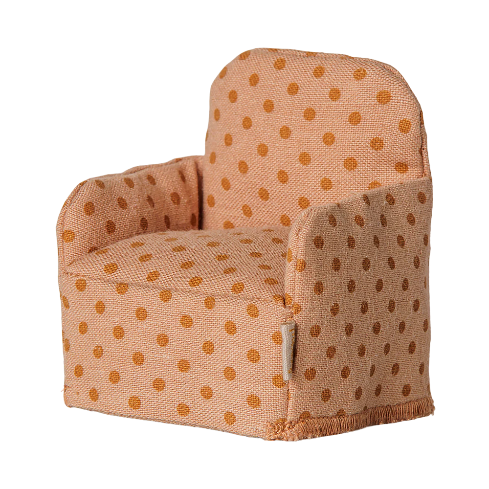 Maileg Faltbarer Sessel 'Maus' Dots