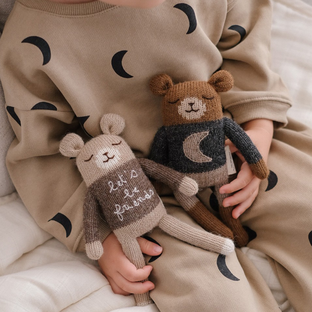 Main Sauvage x Organic Zoo Doudou Tricoté Friends