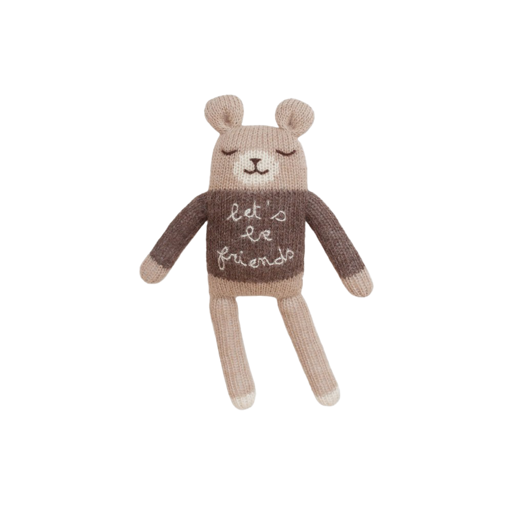 Main Sauvage x Organic Zoo Doudou Tricoté Friends