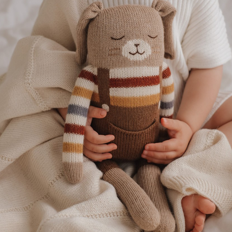 Main Sauvage Kuscheltier 'Big Bunny' Rainbow Sweater