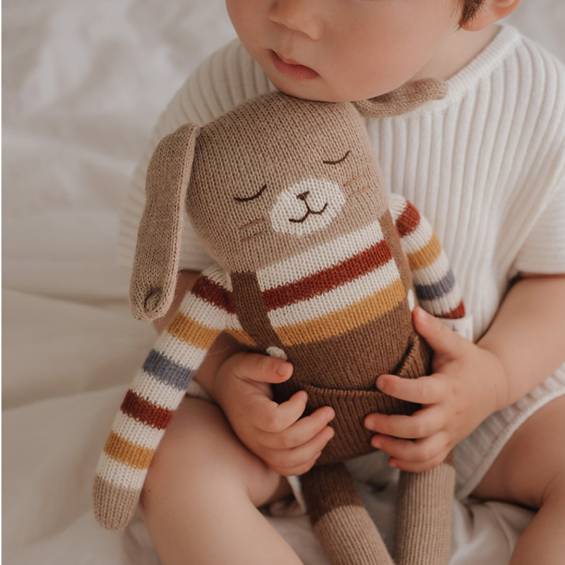 Main Sauvage Kuscheltier 'Big Bunny' Rainbow Sweater