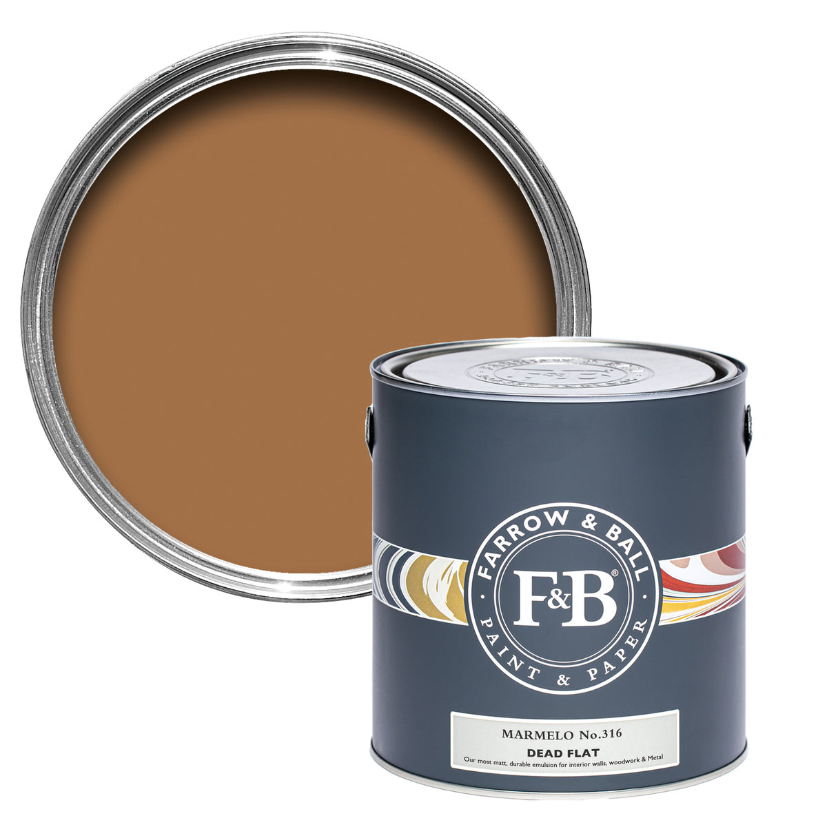 Farrow & Ball Dead Flat Marmelo 316