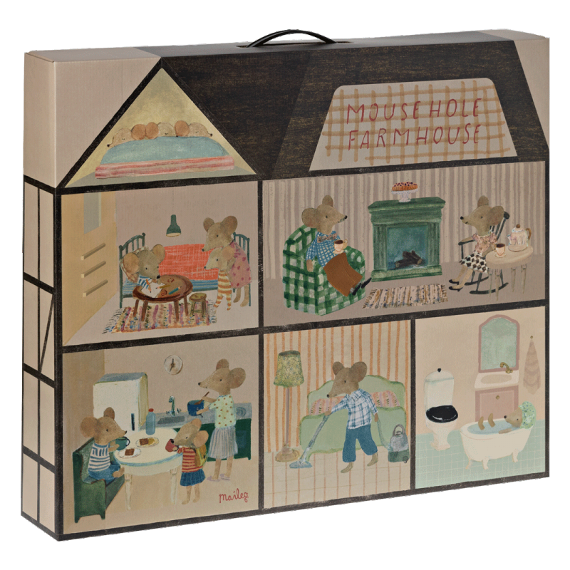 Maileg Puppenhaus 'Mouse Hole Farmhouse'