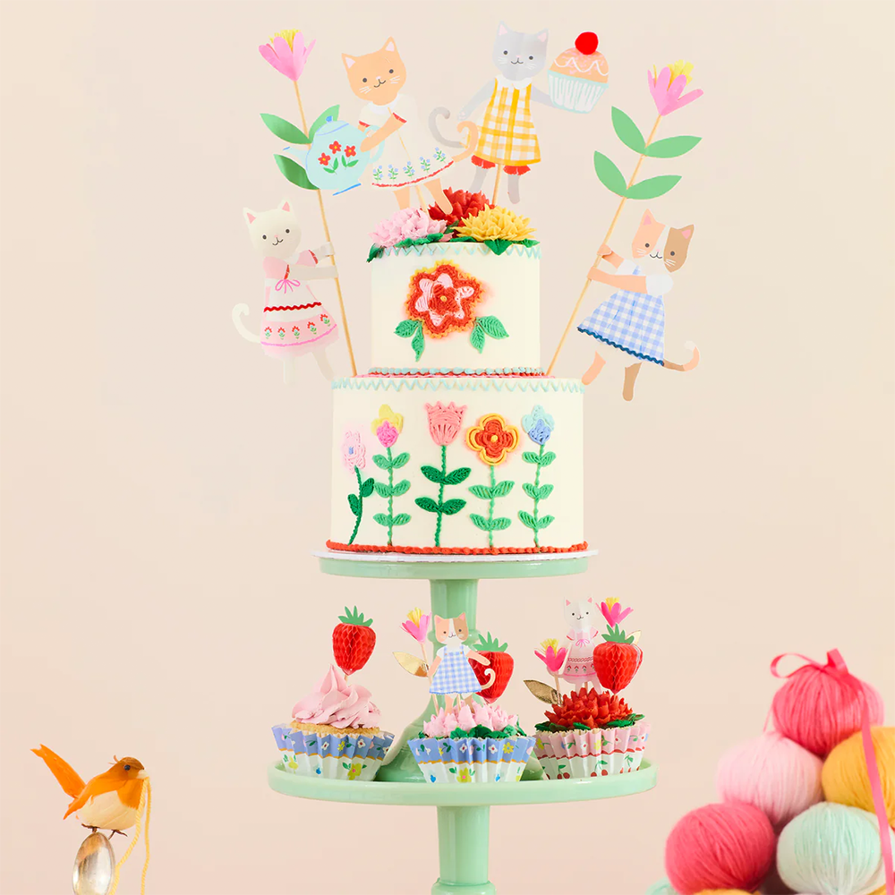 Meri Meri Kitten Club Cake Topper