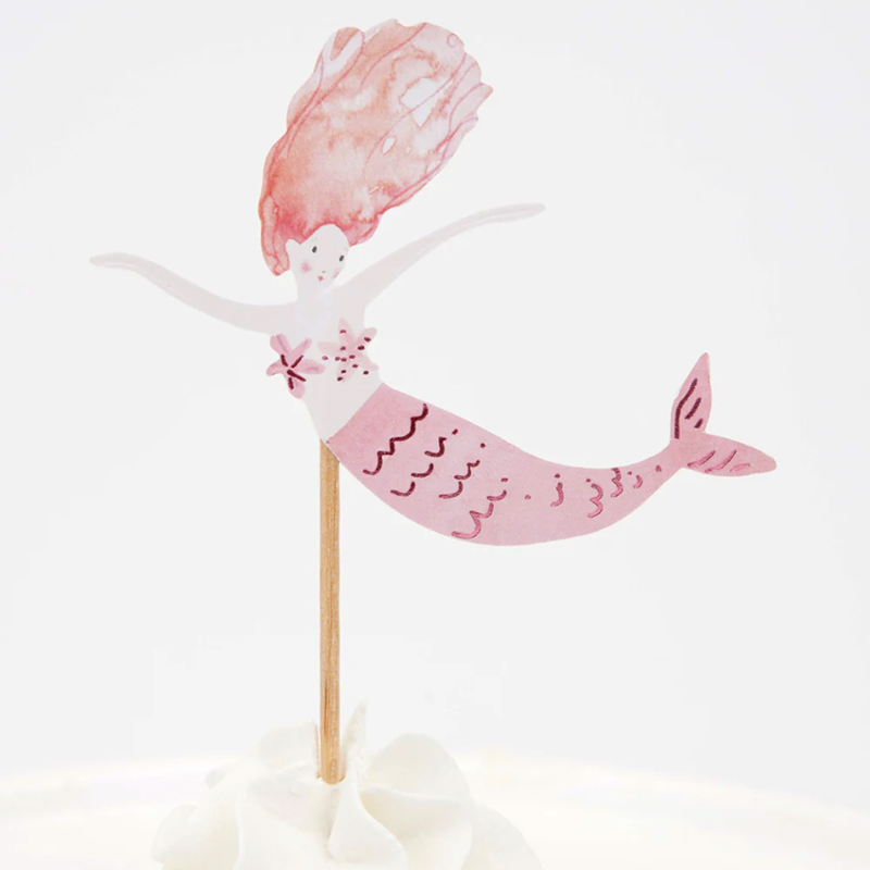 Meri Meri Cupcake Meerjungfrauen-Topper.
