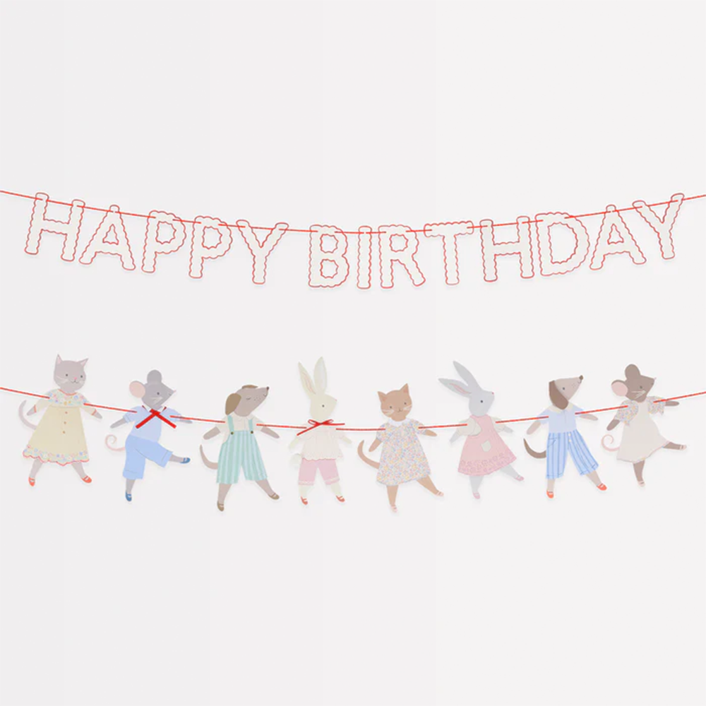 Guirlande de fête Meri Meri Animal Friends