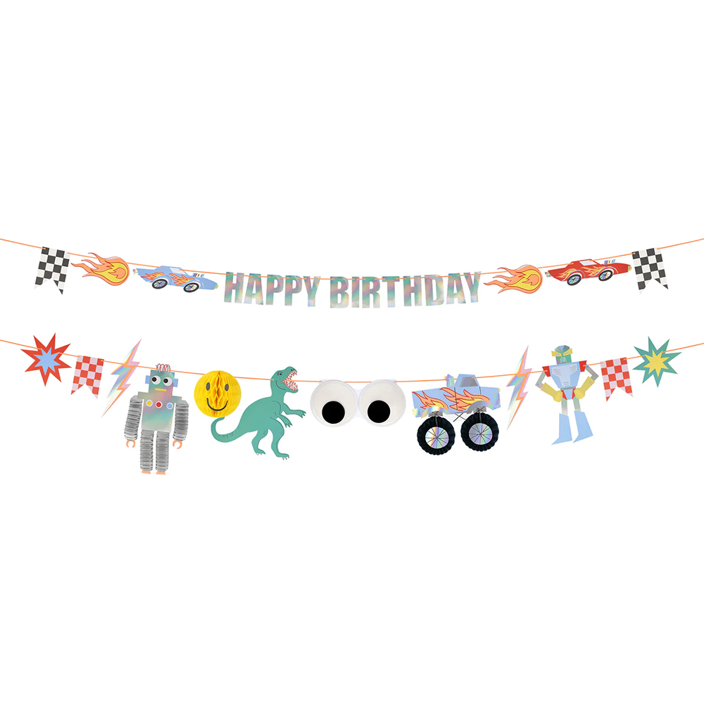 Guirlande fanions Meri Meri Party Toybox Icon