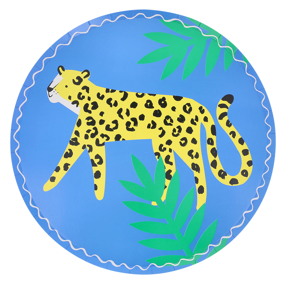 Assiettes de fête Meri Meri Jungle Jamboree