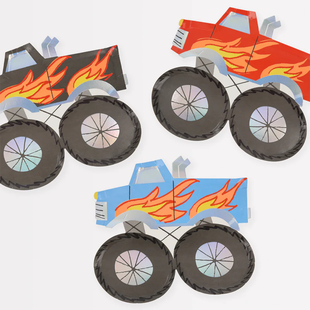 Meri Meri Partyteller Monstertruck - Online MY SNOWFLAKE