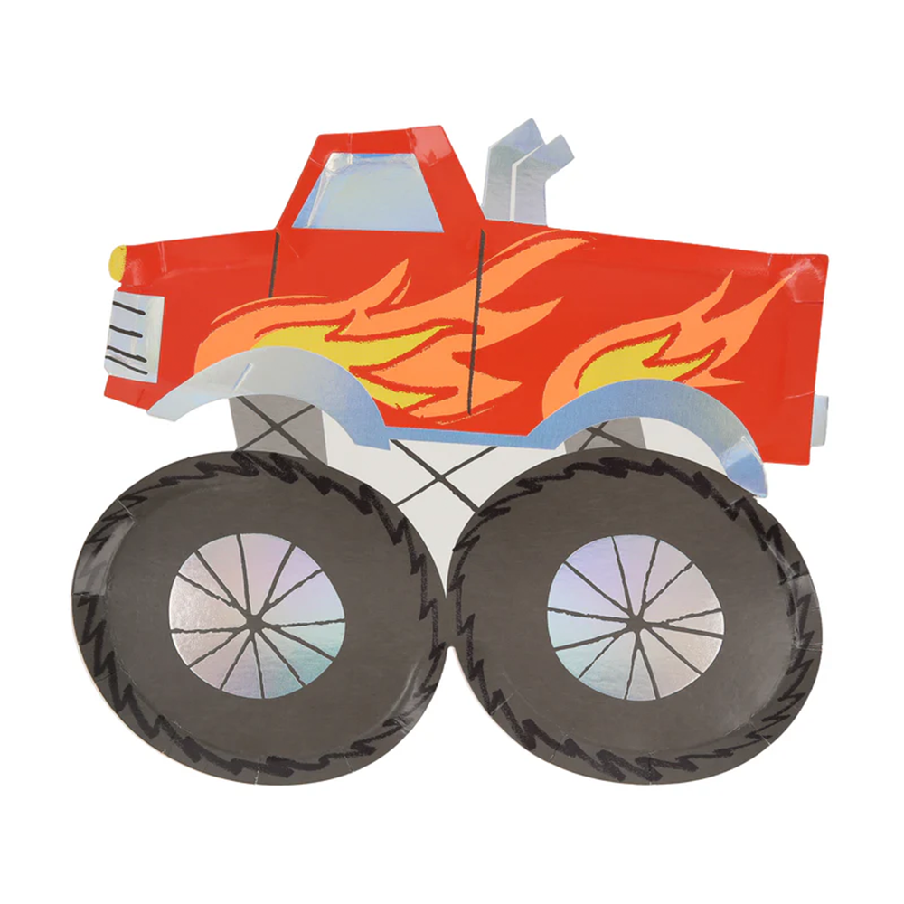 Meri Meri Partyteller Monstertruck - Online MY SNOWFLAKE