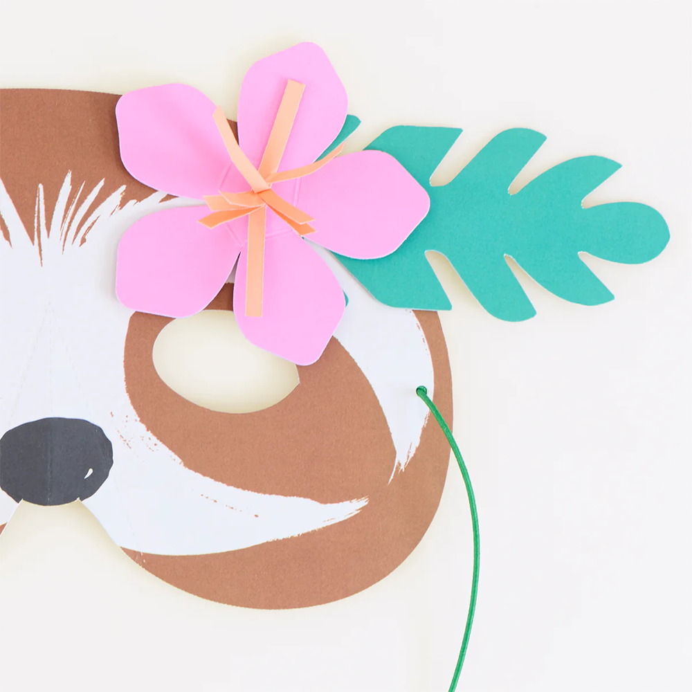 Meri Meri Partymasken 8er Set Jungle Jamboree