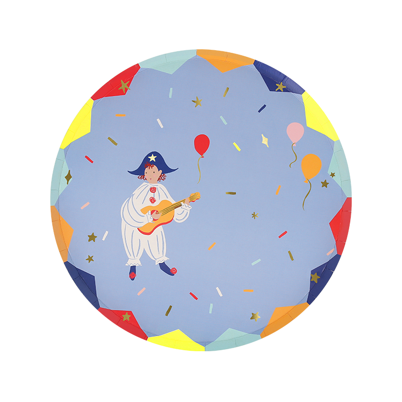 Assiettes de fête Meri Meri Cirque
